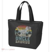 Unclesaurus T Rex Dinosaur Uncle Saurus Family Matching Tote Bag thumb 3