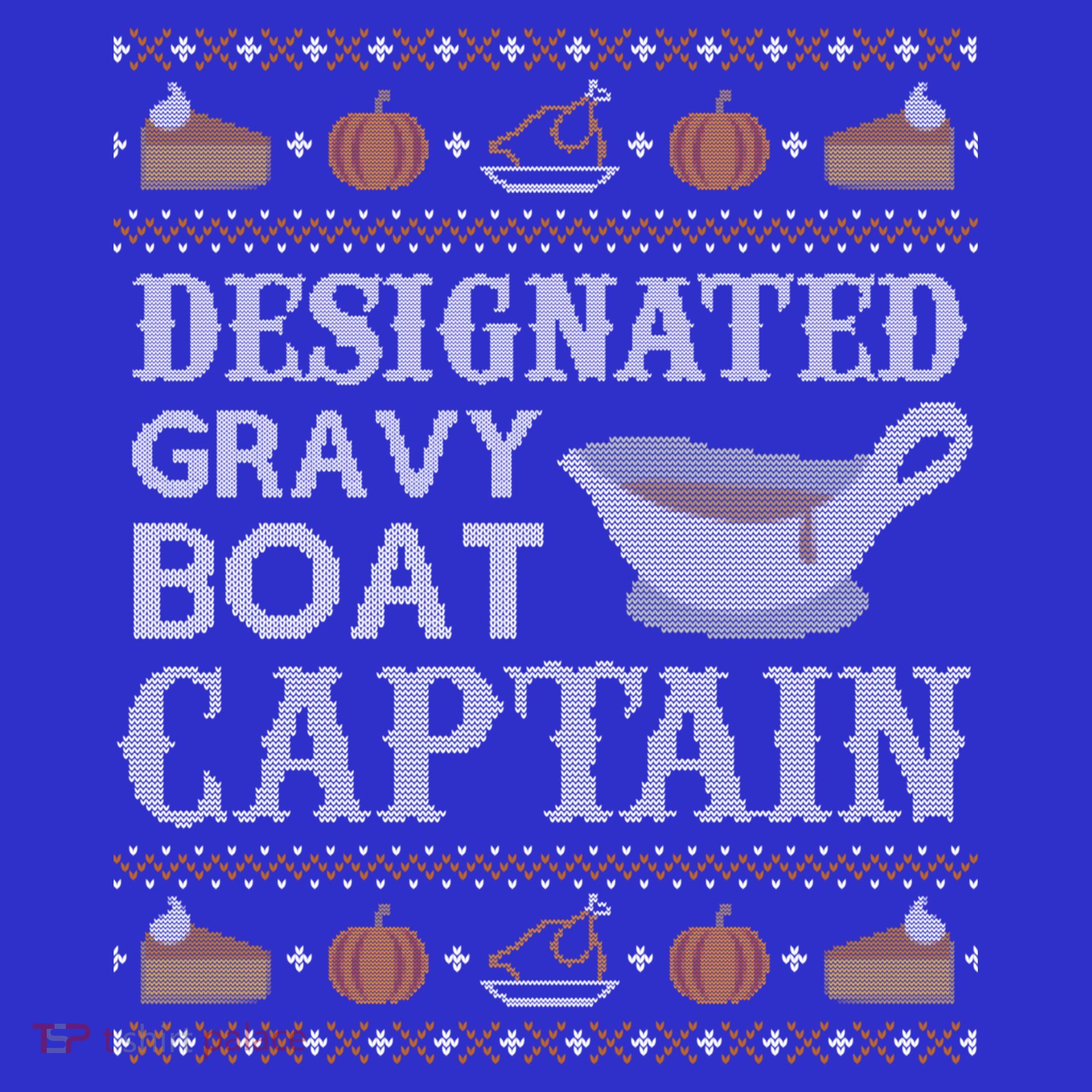 Ugly Thanksgiving Sweater Gravy Boat Captain Gift Baby Bodysuit
