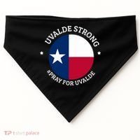 Uvalde Texas Strong Protect Kids Not Guns USA-Made Doggie Bandana thumb 0