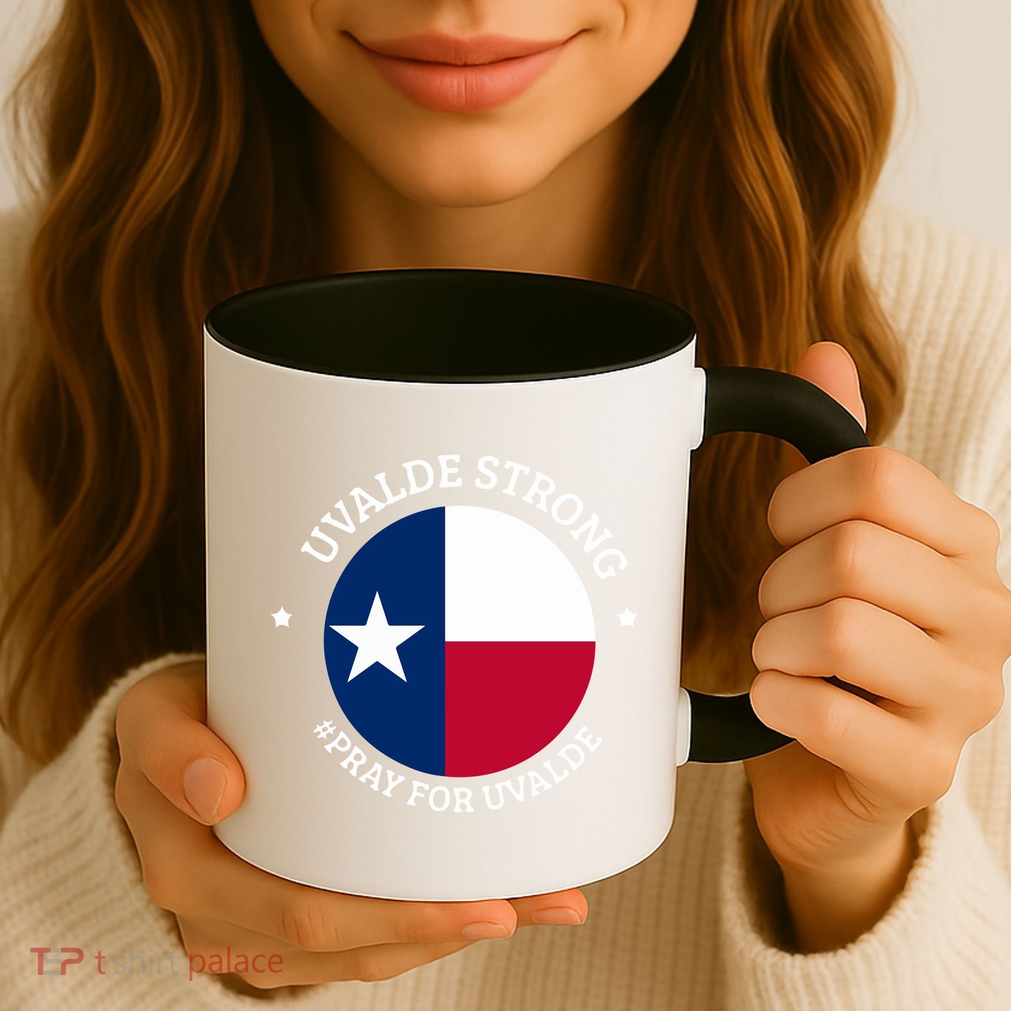 Uvalde Texas Strong Protect Kids Not Guns Coffee Mug