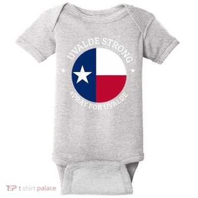 Uvalde Texas Strong Protect Kids Not Guns Baby Bodysuit