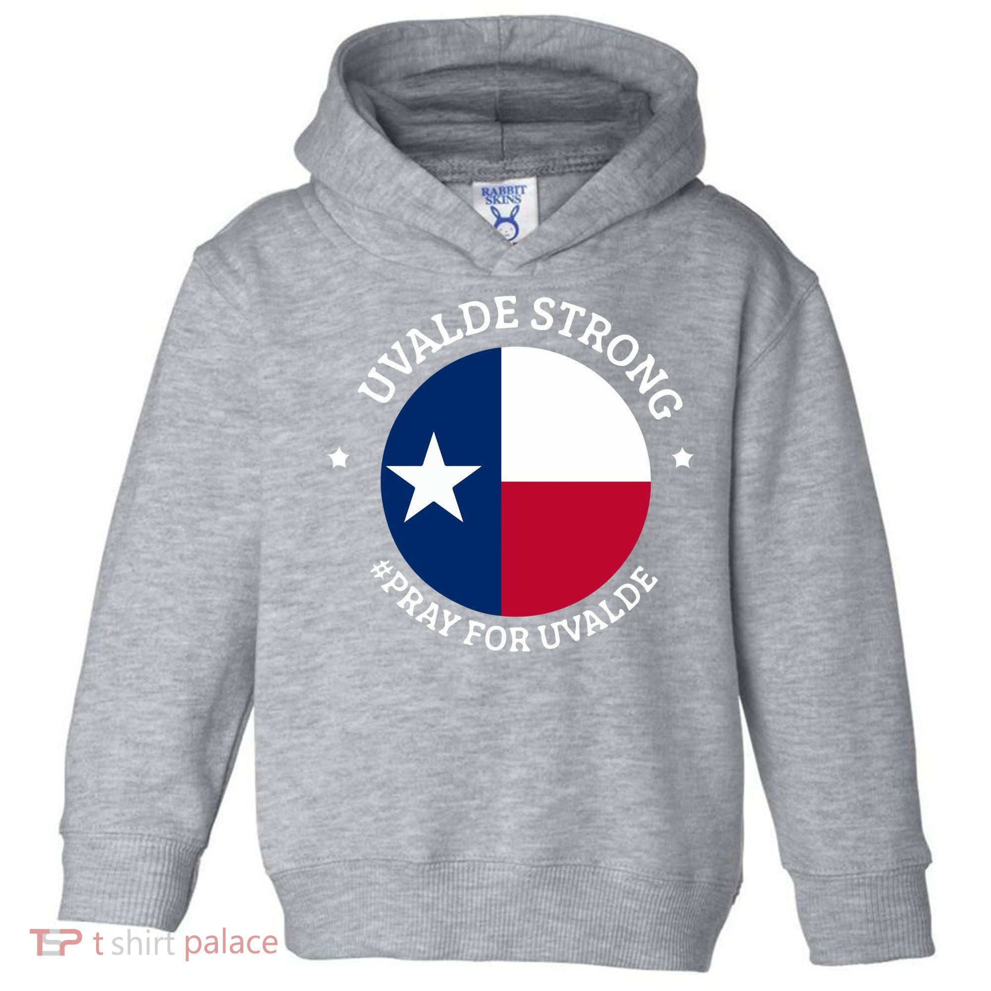 Uvalde Texas Strong Protect Kids Not Guns Toddler Hoodie