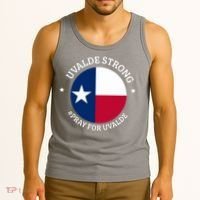 Uvalde Texas Strong Protect Kids Not Guns Tank Top thumb 3
