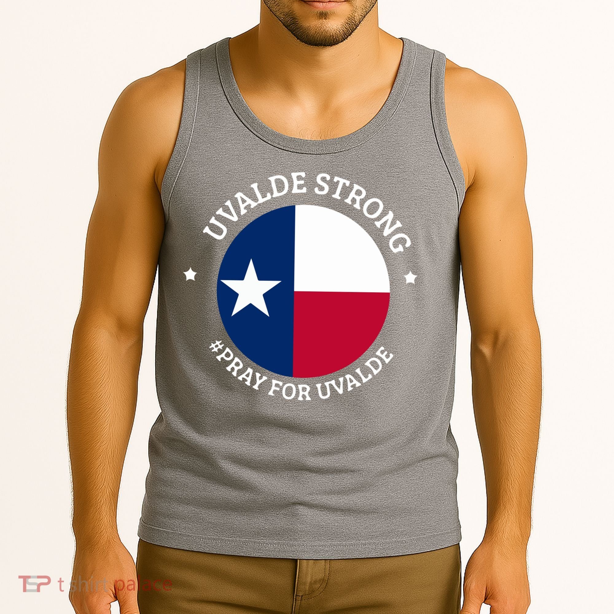 Uvalde Texas Strong Protect Kids Not Guns Tank Top