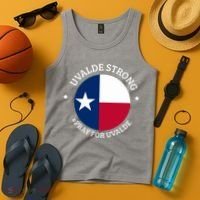 Uvalde Texas Strong Protect Kids Not Guns Tank Top thumb 4