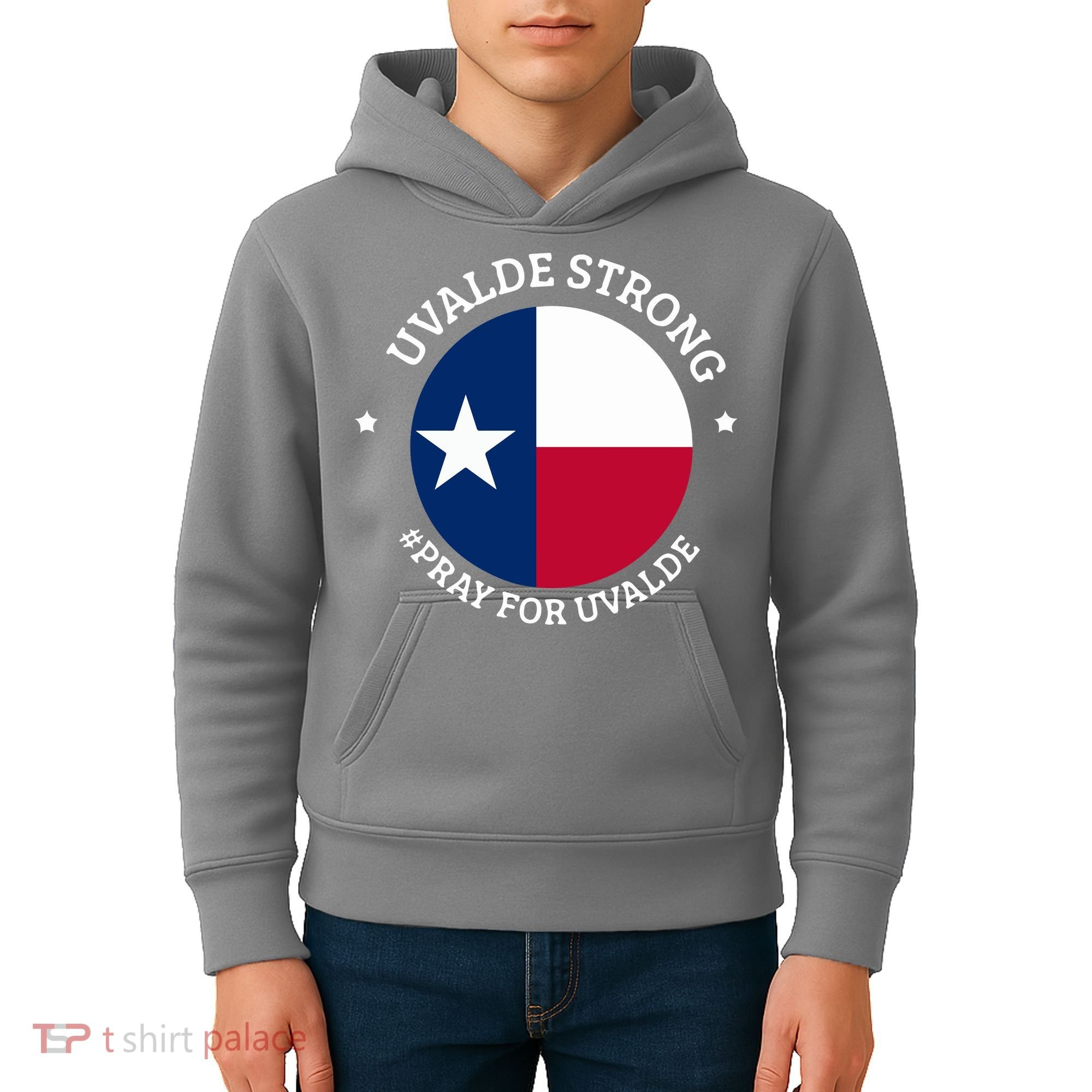 Uvalde Texas Strong Protect Kids Not Guns Kids Hoodie