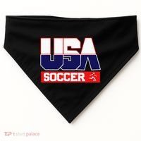 Usa Team Soccer American USA-Made Doggie Bandana thumb 0