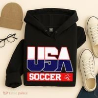 Usa Team Soccer American Hoodie thumb 4