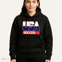 Usa Team Soccer American Hoodie thumb 5