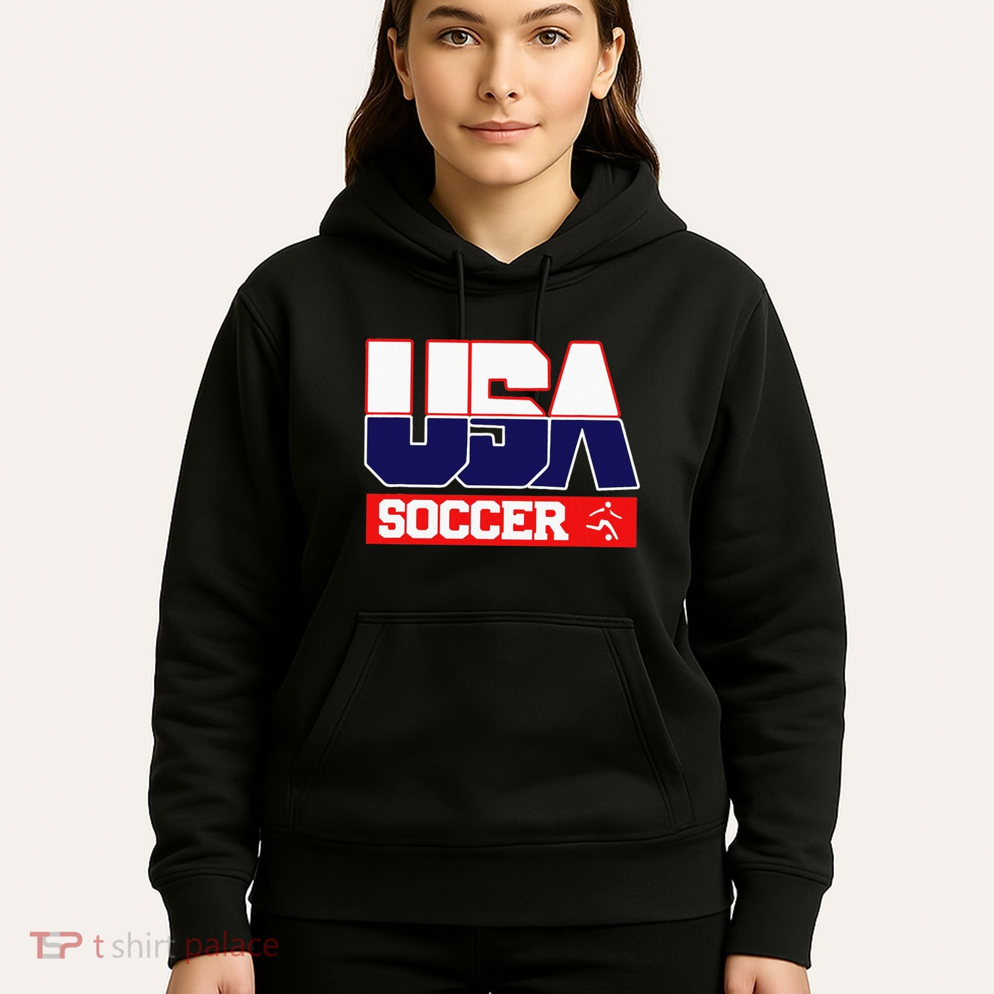 Usa Team Soccer American Hoodie