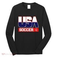 Usa Team Soccer American Long Sleeve Shirt thumb 0