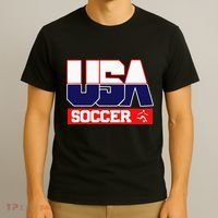 Usa Team Soccer American T-Shirt thumb 3
