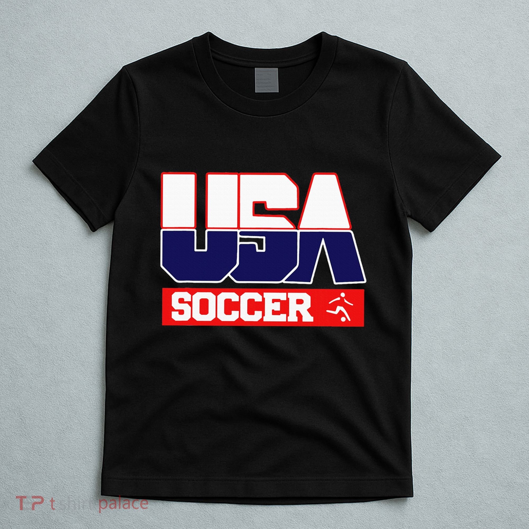 Usa Team Soccer American T-Shirt