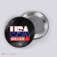 Usa Team Soccer American Button thumb 0