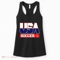 Usa Team Soccer American Women's Tank Top thumb 0