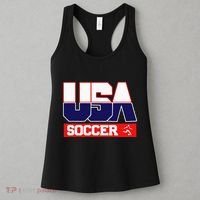 Usa Team Soccer American Women's Tank Top thumb 3