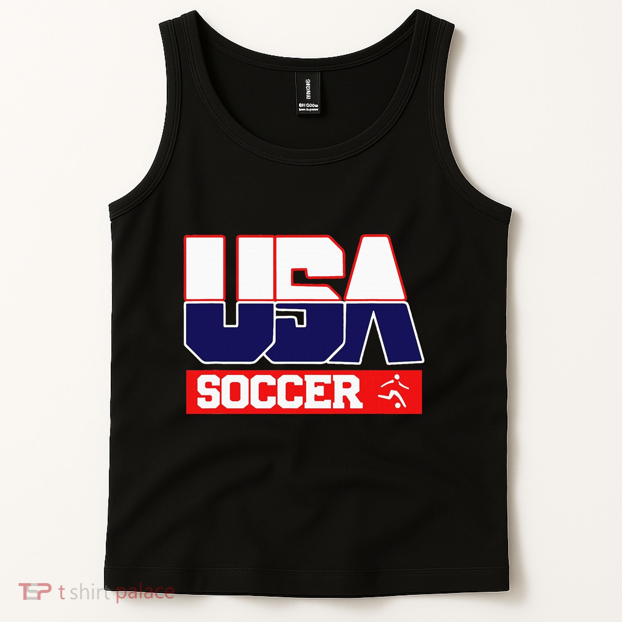 Usa Team Soccer American Tank Top