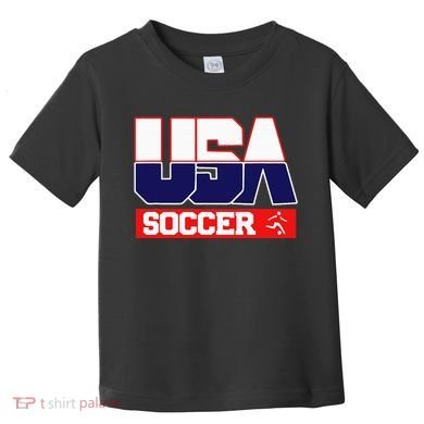 Usa Team Soccer American Toddler T-Shirt