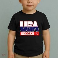 Usa Team Soccer American Toddler T-Shirt thumb 2