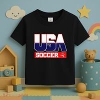 Usa Team Soccer American Toddler T-Shirt thumb 3