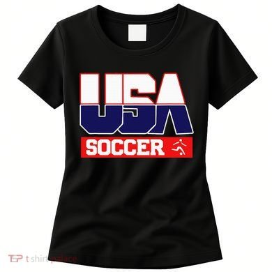 Usa Team Soccer American Women's T-Shirt