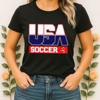 Usa Team Soccer American Women's T-Shirt thumb 2