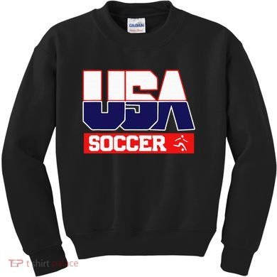 Usa Team Soccer American Kids Sweatshirt