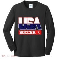 Usa Team Soccer American Kids Long Sleeve Shirt thumb 0