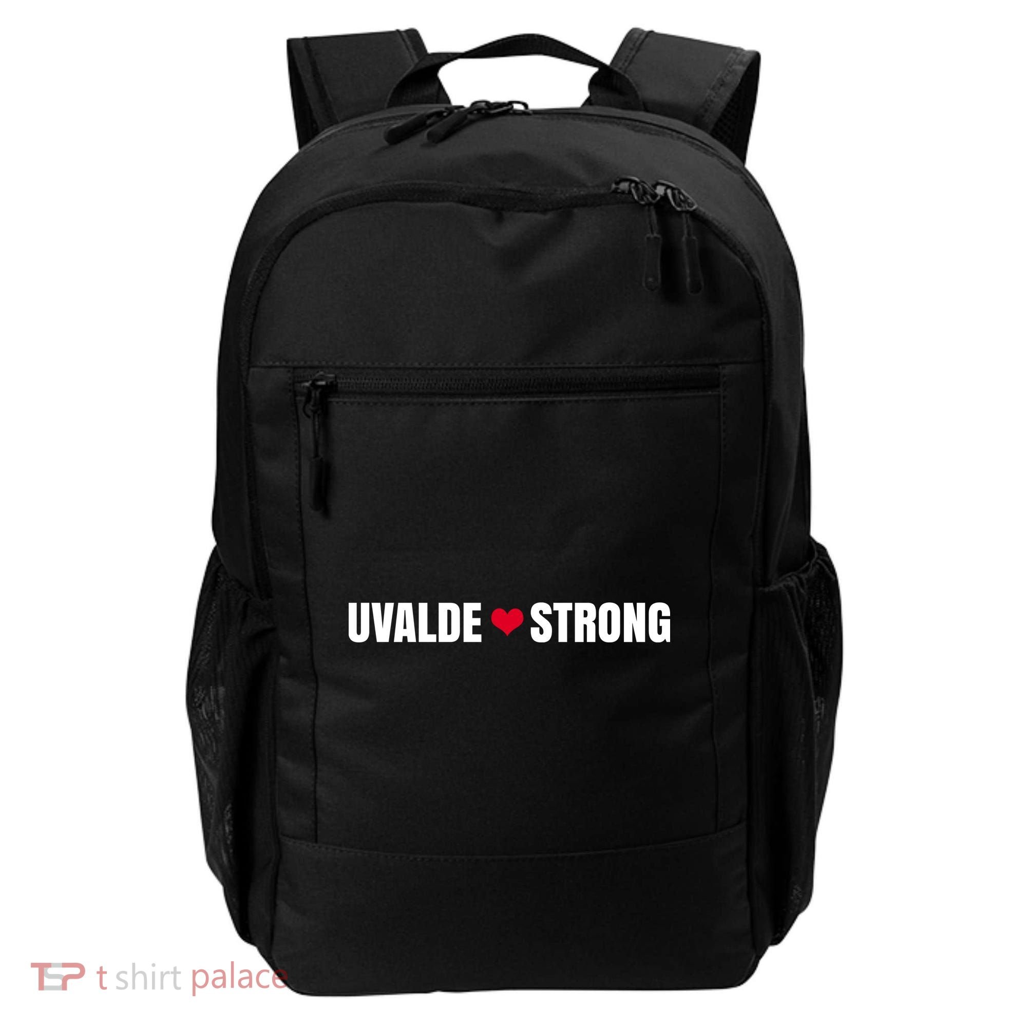Uvalde Texas Strong Heart Backpack