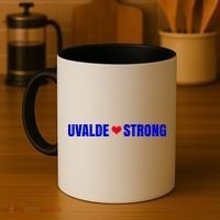 Uvalde Texas Strong Heart Coffee Mug thumb 4