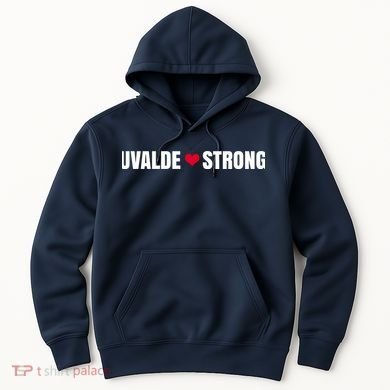 Uvalde Texas Strong Heart Hoodie