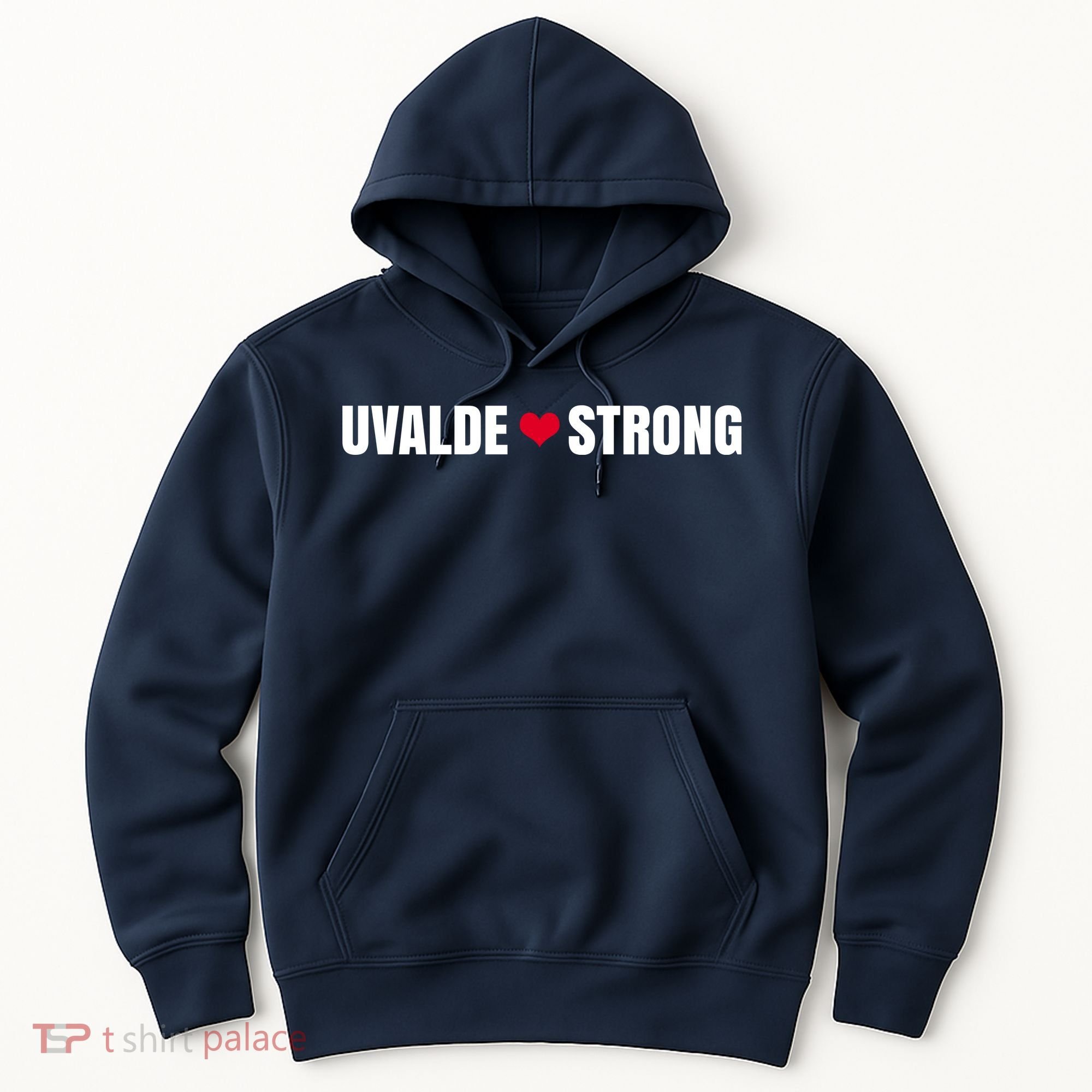 Uvalde Texas Strong Heart Hoodie