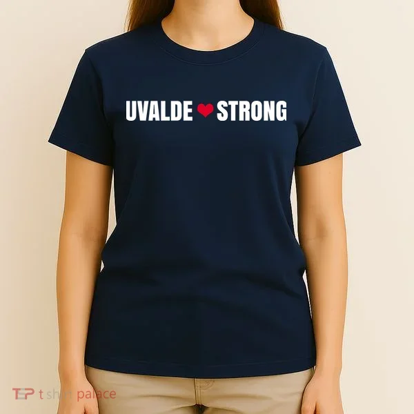 Uvalde Texas Strong Heart T-Shirt