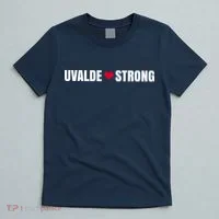 Uvalde Texas Strong Heart T-Shirt thumb 5
