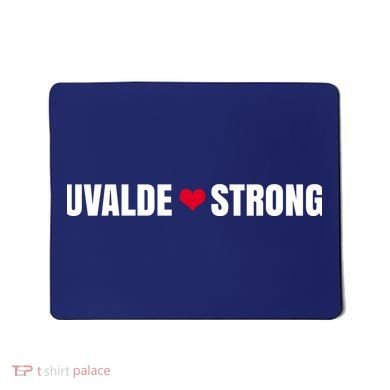 Uvalde Texas Strong Heart Mousepad