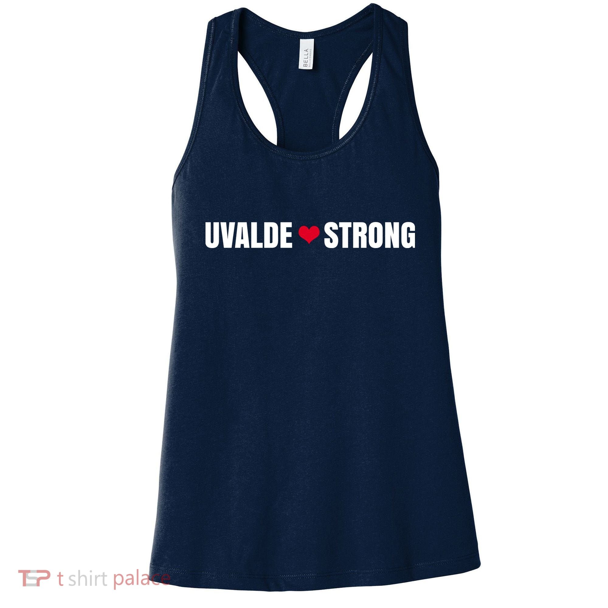 Uvalde Texas Strong Heart Women's Tank Top
