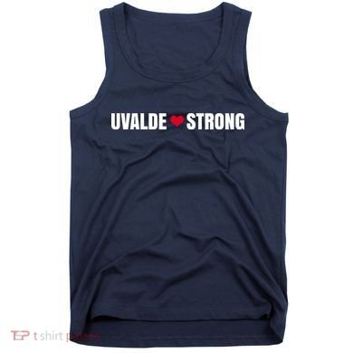 Uvalde Texas Strong Heart Tank Top