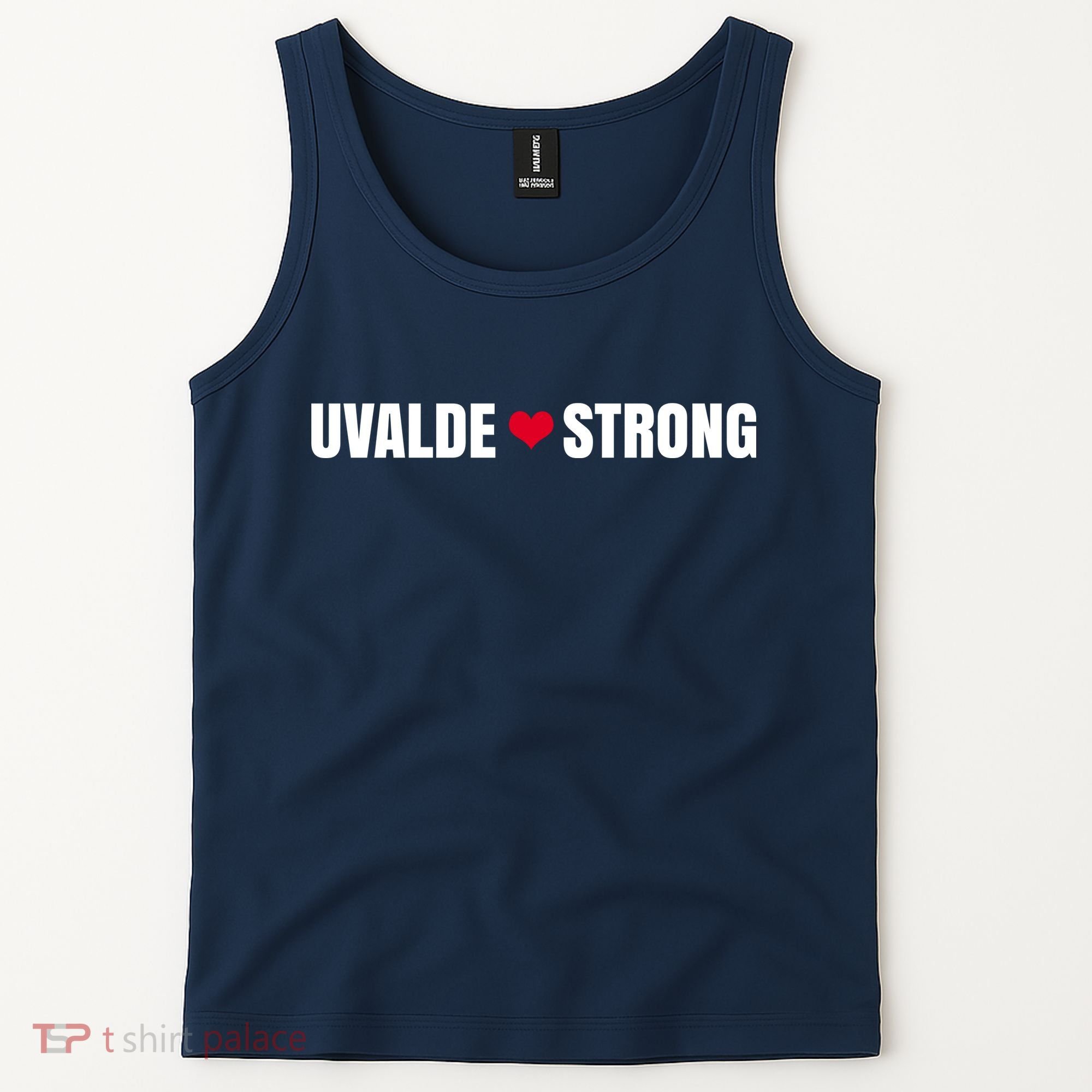 Uvalde Texas Strong Heart Tank Top