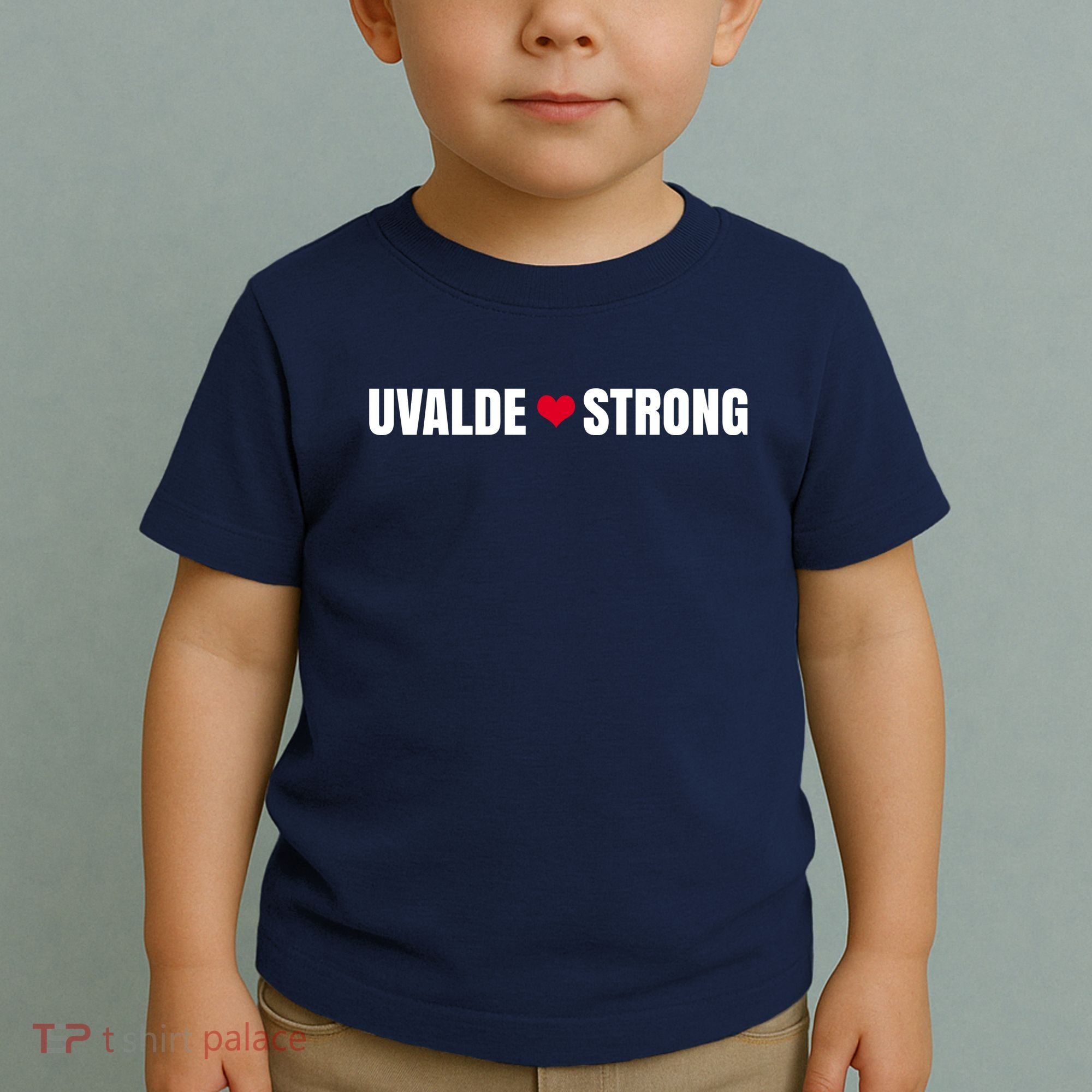 Uvalde Texas Strong Heart Toddler T-Shirt