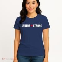 Uvalde Texas Strong Heart Women's T-Shirt thumb 4