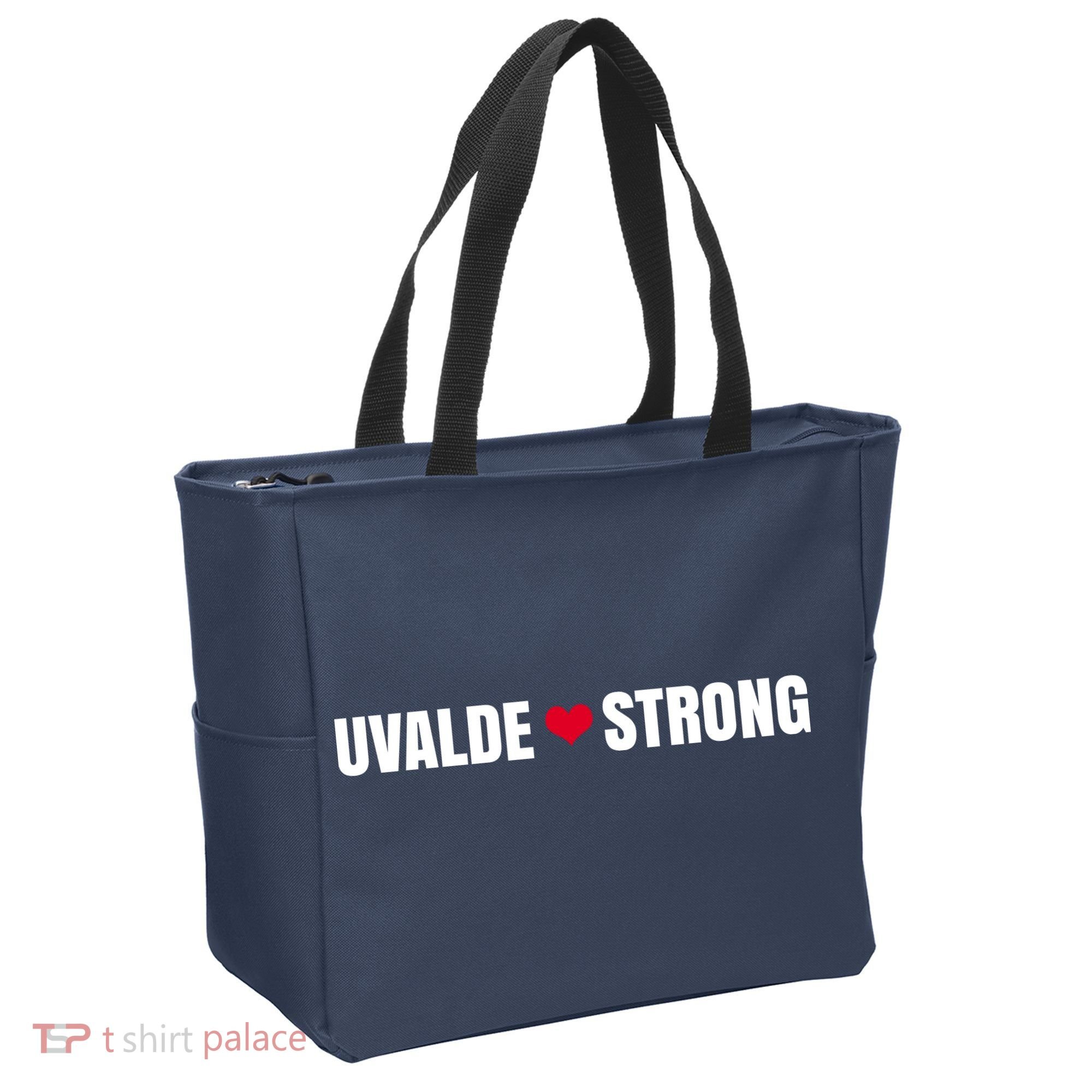 Uvalde Texas Strong Heart Tote Bag