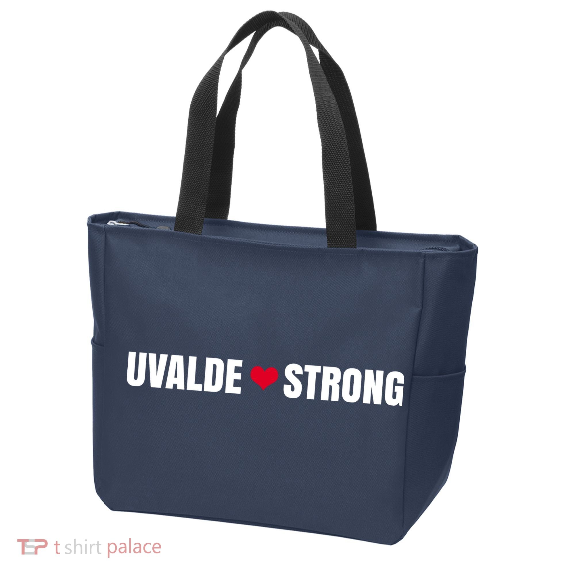 Uvalde Texas Strong Heart Tote Bag