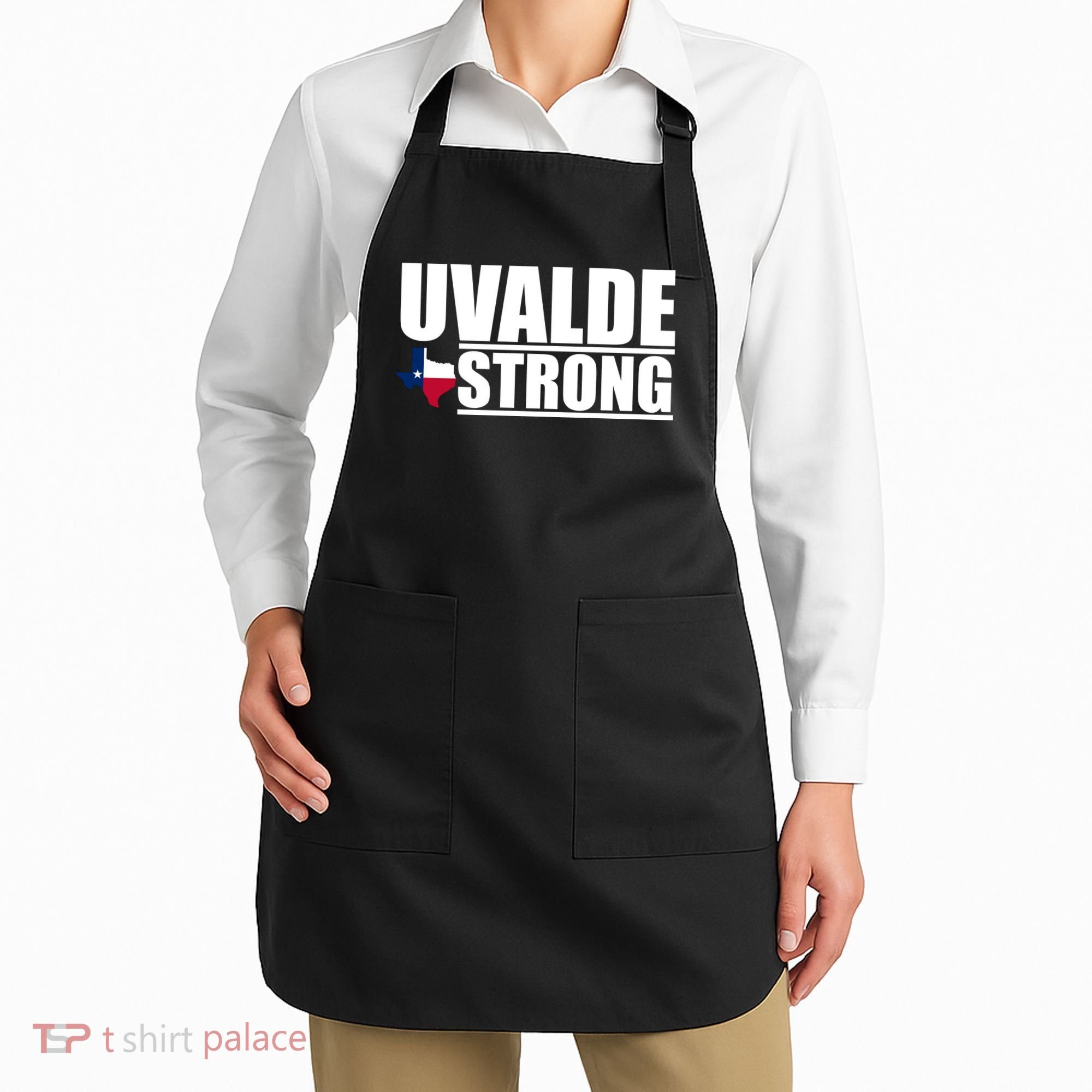 Uvalde Texas Strong Apron