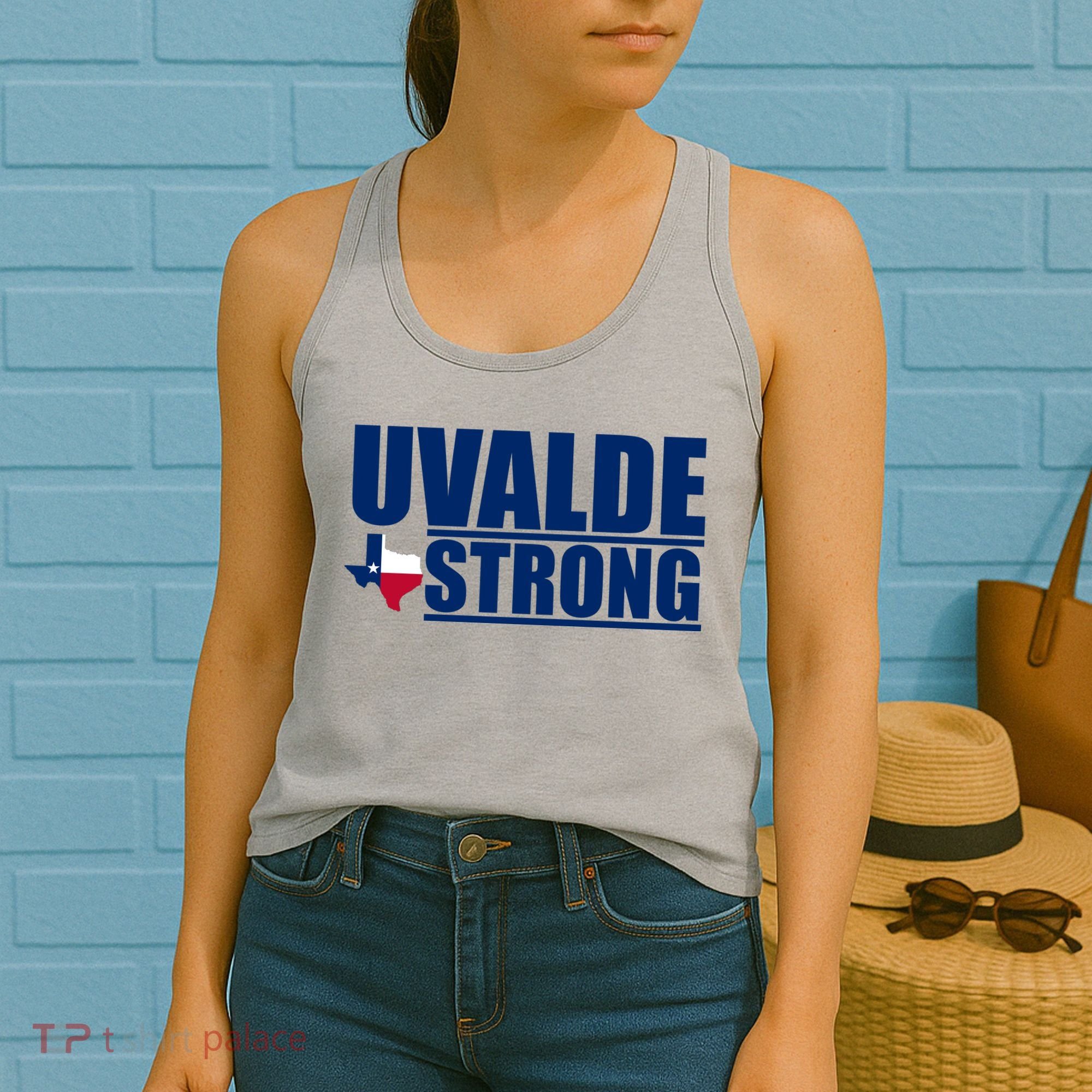 Uvalde Texas Strong Women's Tank Top