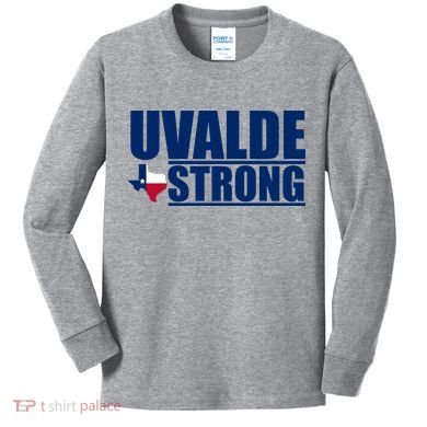 Uvalde Texas Strong Kids Long Sleeve Shirt