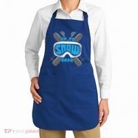 Up To Snow Good Skiing Funny Ski Funny Gift Apron thumb 2