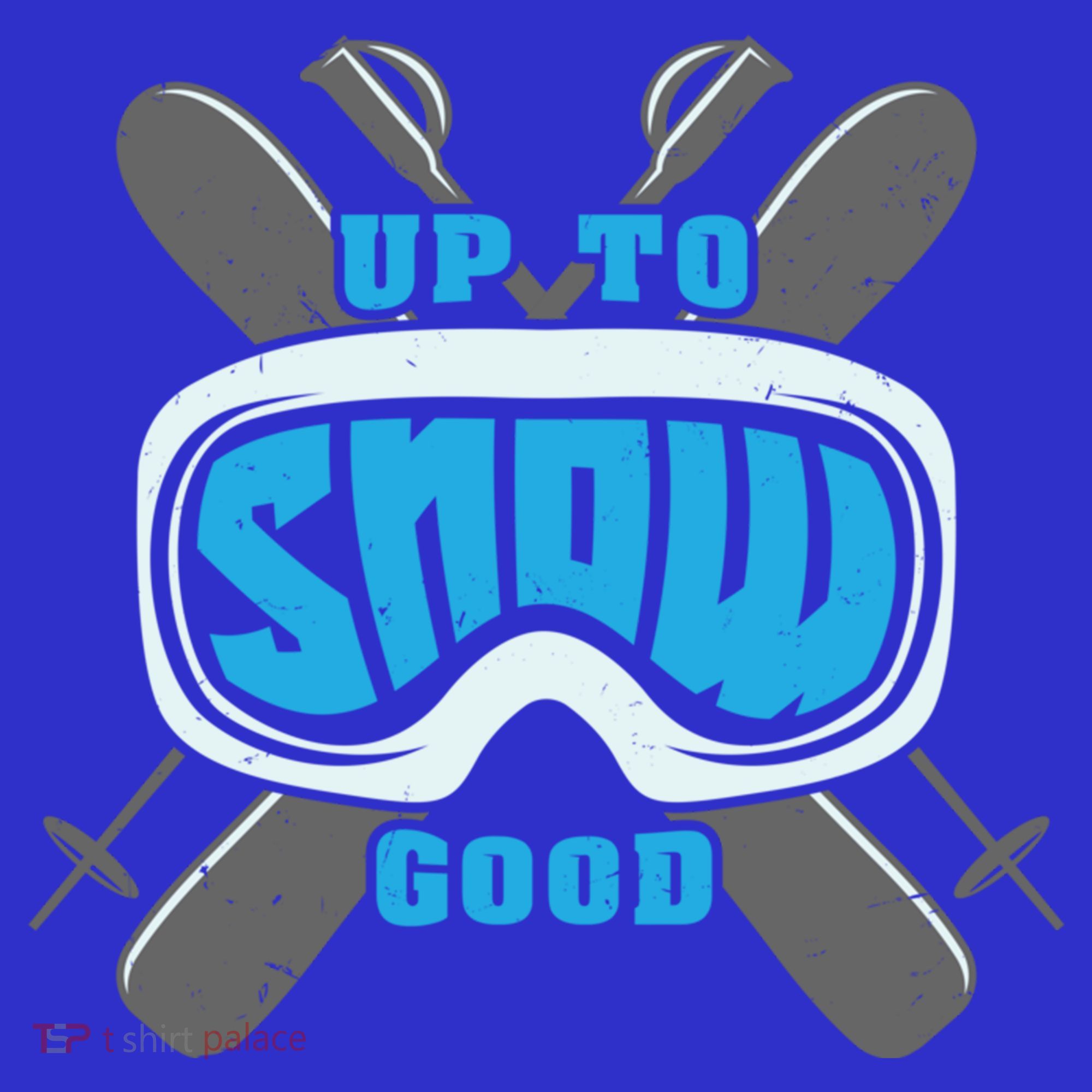 Up To Snow Good Skiing Funny Ski Funny Gift Visor