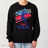 USA Tennis Support The Team Shirts USA Tennis Lover Women's Sweatshirt thumb 0