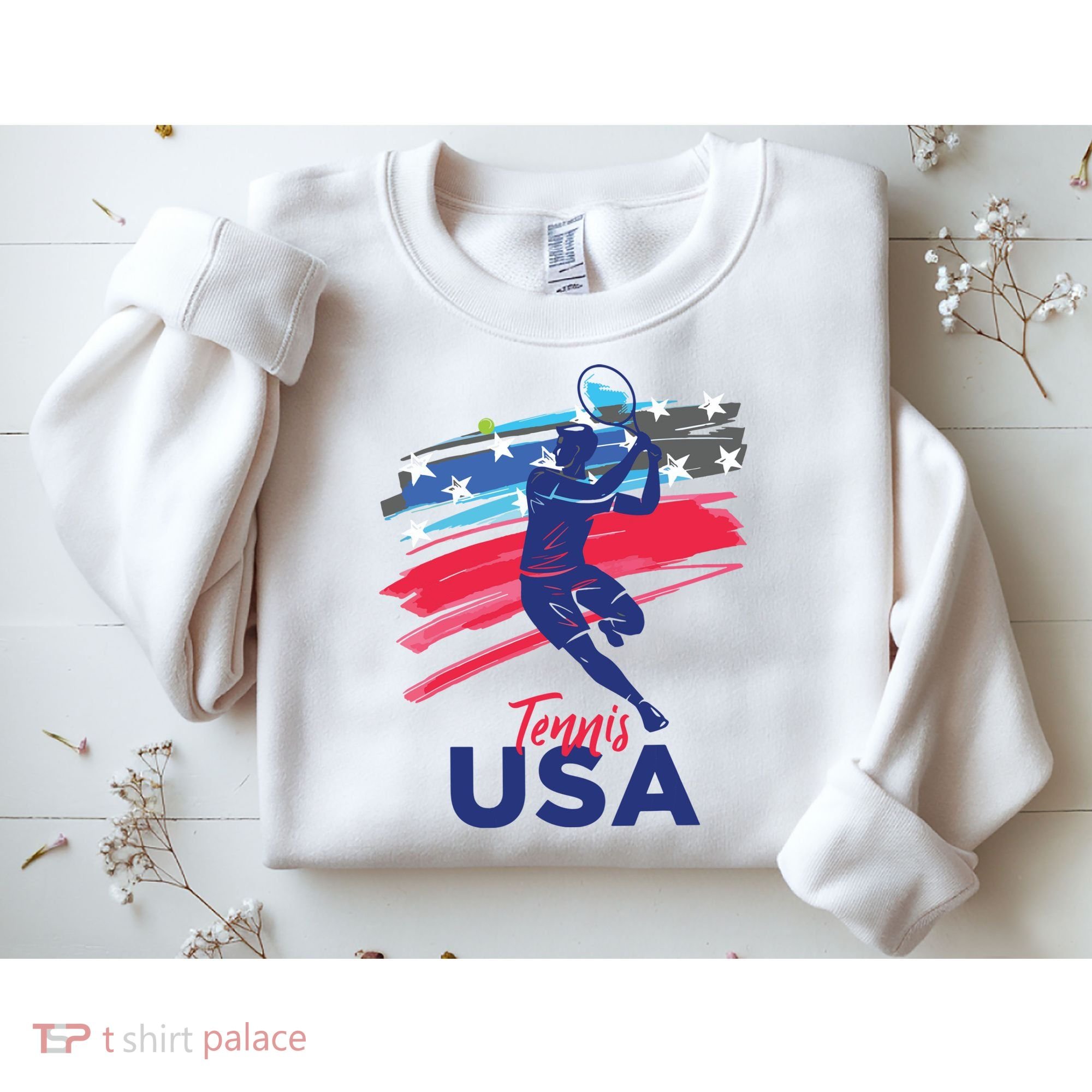 USA Tennis Support The Team Shirts USA Tennis Lover Sweatshirt