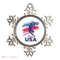 USA Tennis Support The Team Shirts USA Tennis Lover Ornament thumb 0